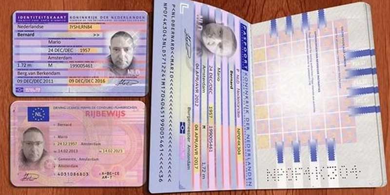 Real and Fake Documents for Sale